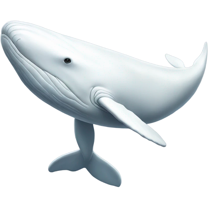 white whale , underside emoji