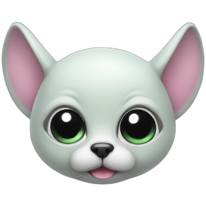 cute alien pet emoji