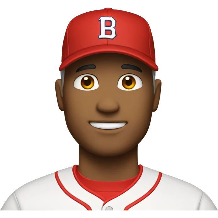 baseball coach red hat emoji