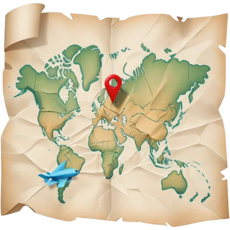a slightly crumpled paper map with an attack strategy drawn on it, high detail, no text emoji