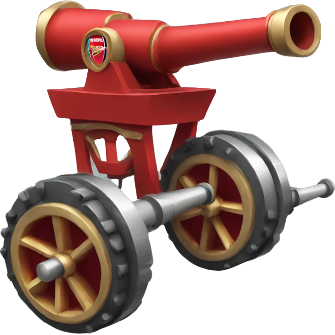 Arsenal FC cannon emoji