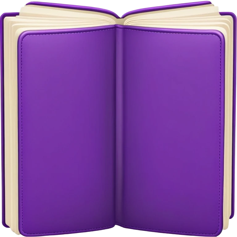 Closed purple book identical to the red book emoji 📕 but purple colored with "VOL. 5" written on the cover emoji
