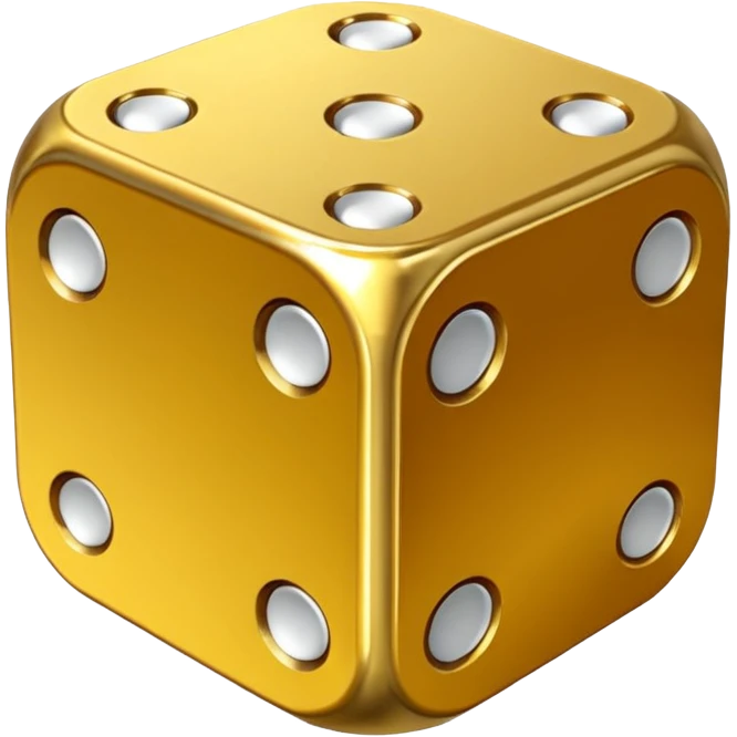 Dice trophy emoji