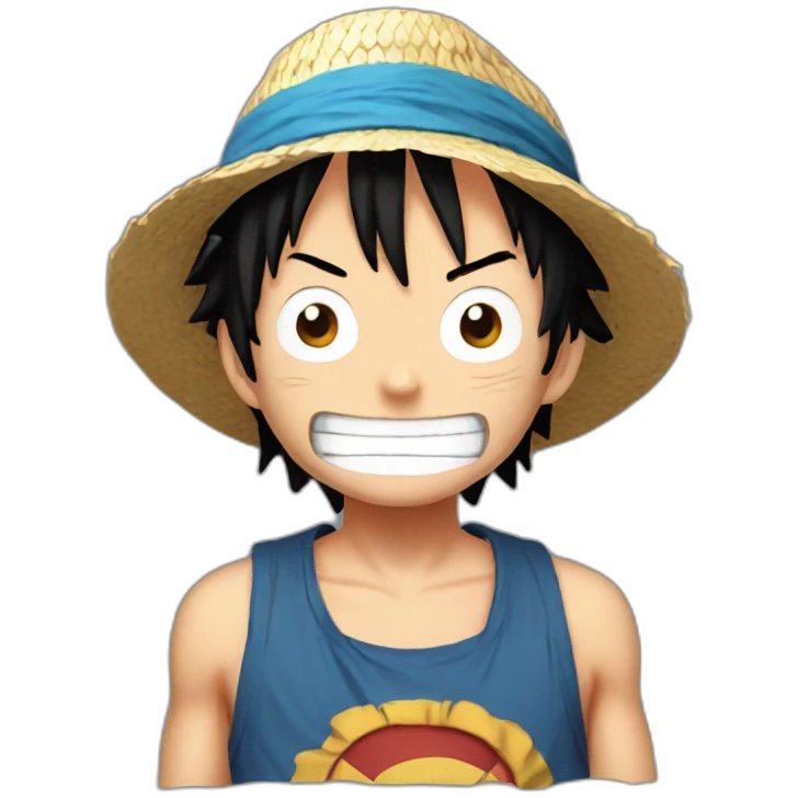 Luffy emoji