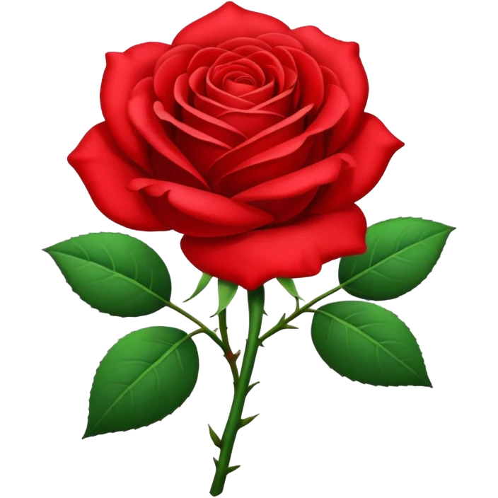 گل قرمز emoji