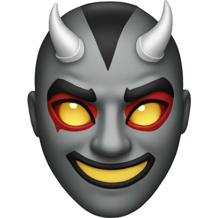 Devils night mask emoji