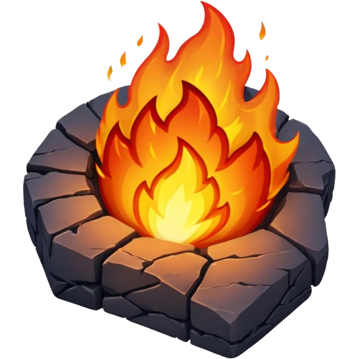 fire stone artefact emoji