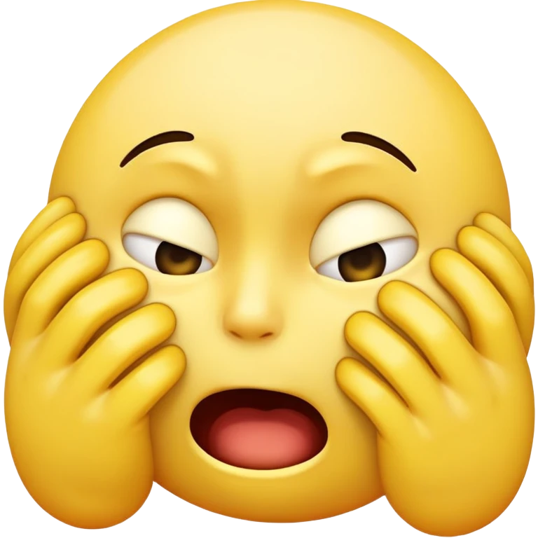 emoji strangling itself  emoji