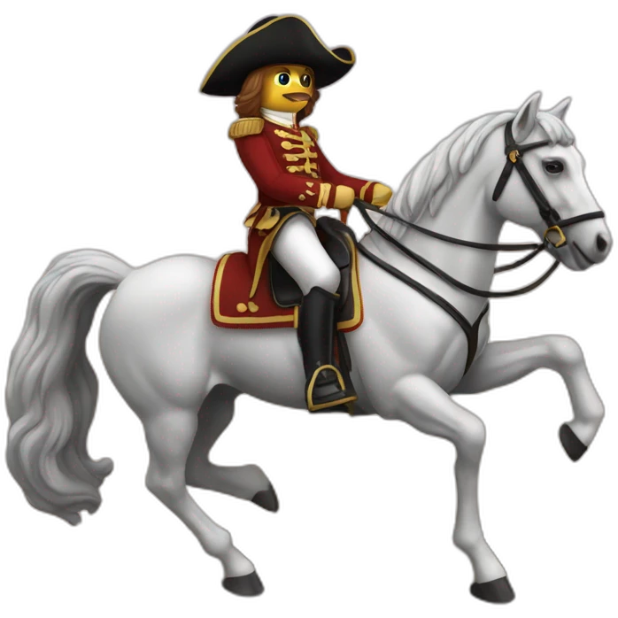 Cavalier sur cheval emoji