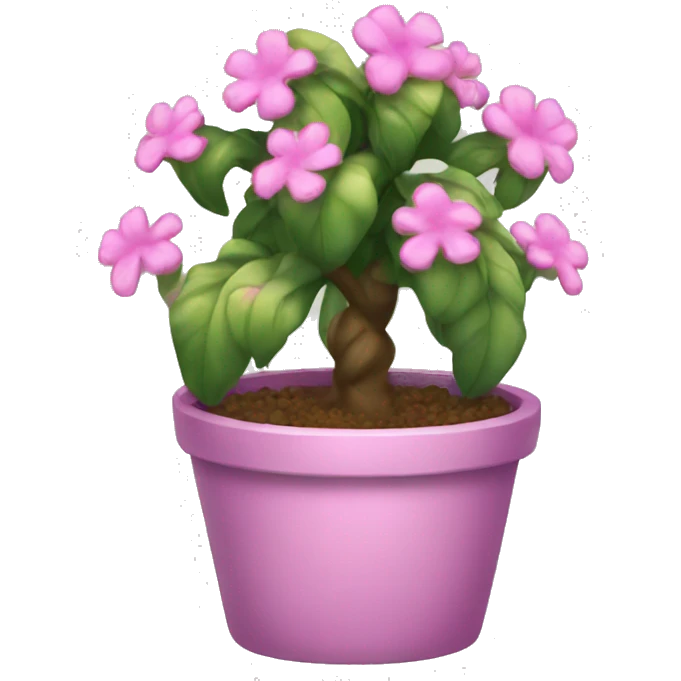 Pink princess plant  emoji