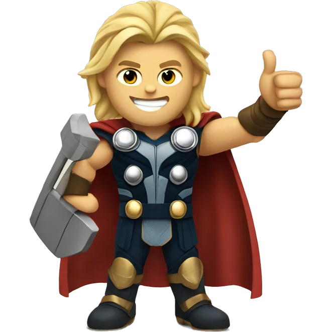 Thor giving a thumbs up  emoji