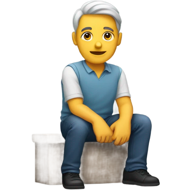 Man on knee  emoji
