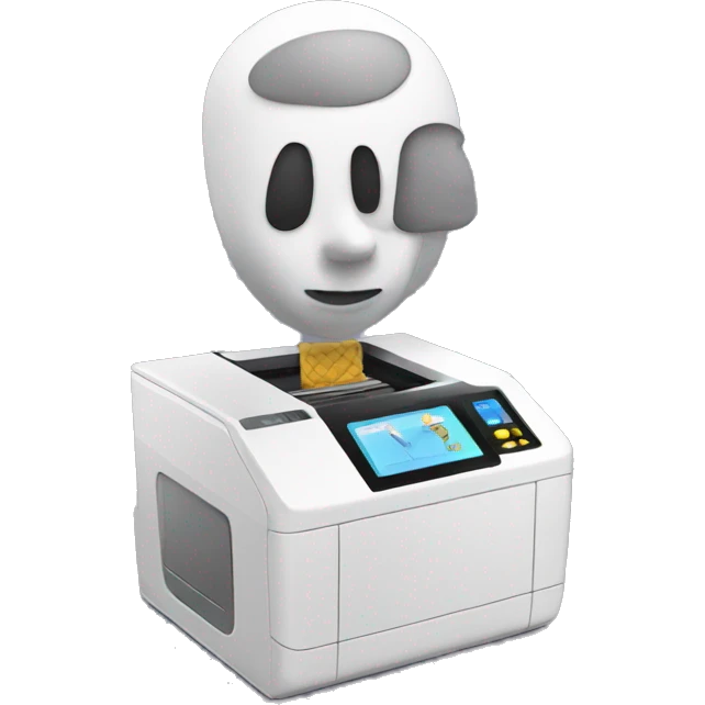 3D PRINTER emoji