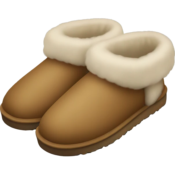 UGG slippers  emoji