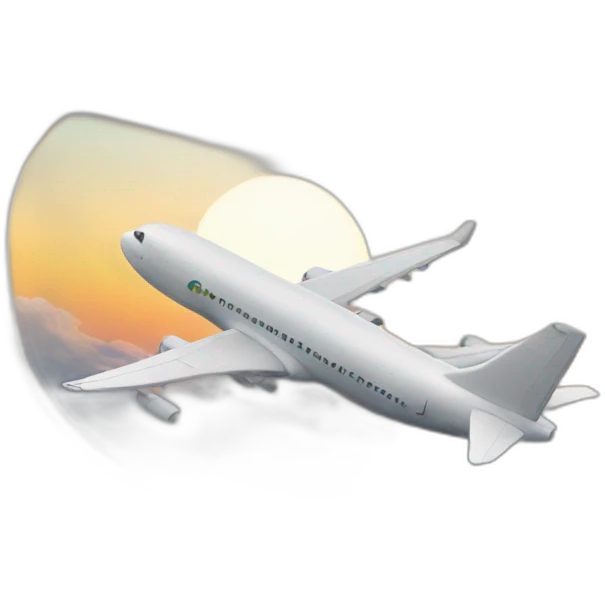 emoji on a plane emoji