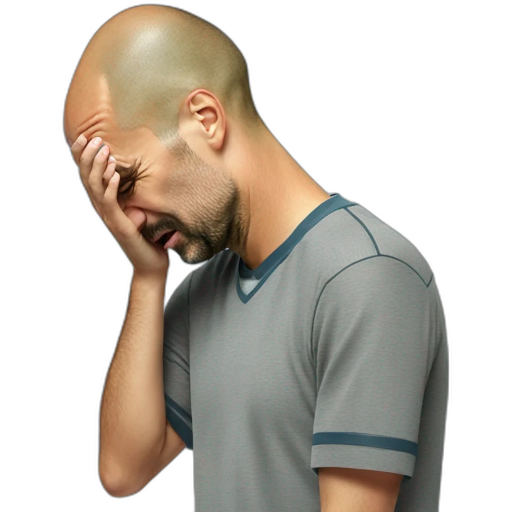 pep guardiola crying emoji