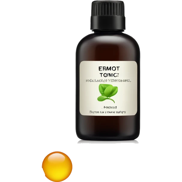 facial tonic with label emoji