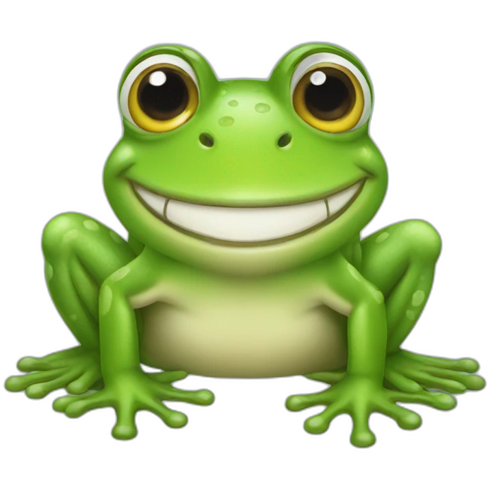 smile frog emoji