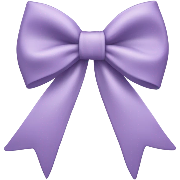 Light purple bow  emoji