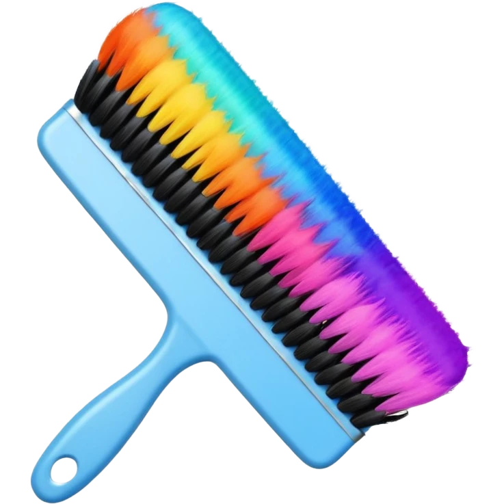 헤어 다이 브러시 emoji