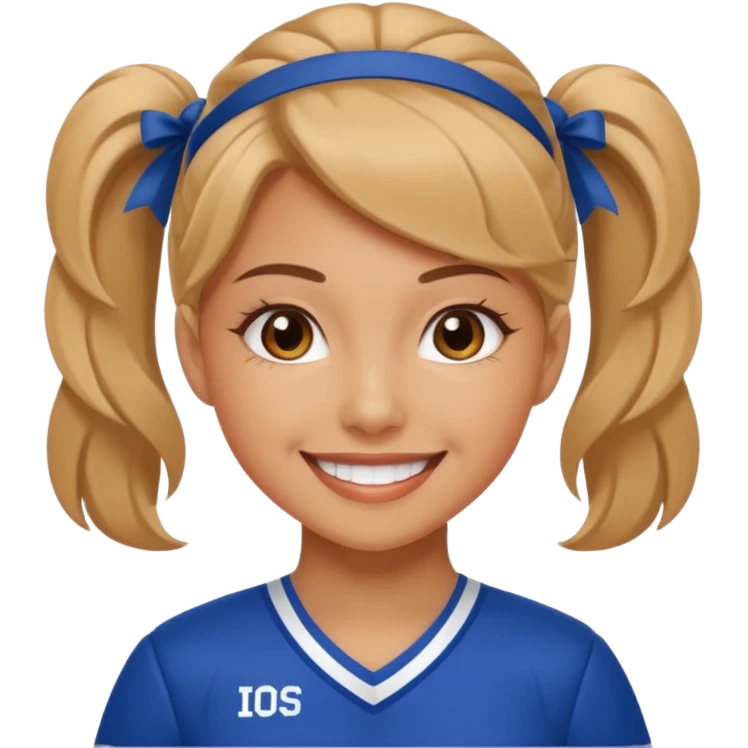 cheerleader emoji