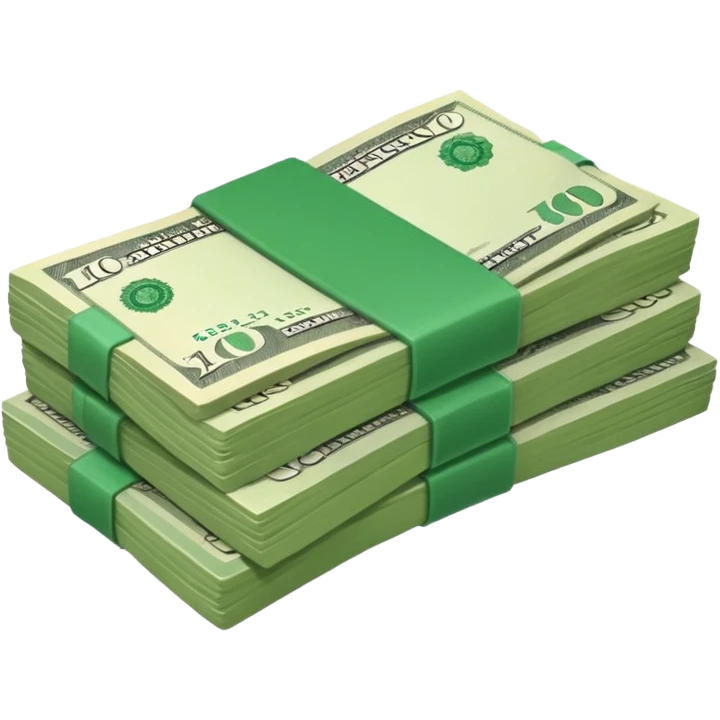 mazzetta di banconote  emoji