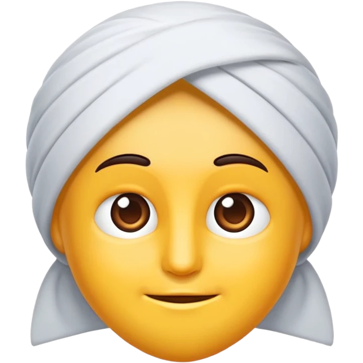 Gülümseyen, yanakları kızaran kutup ayısı emoji