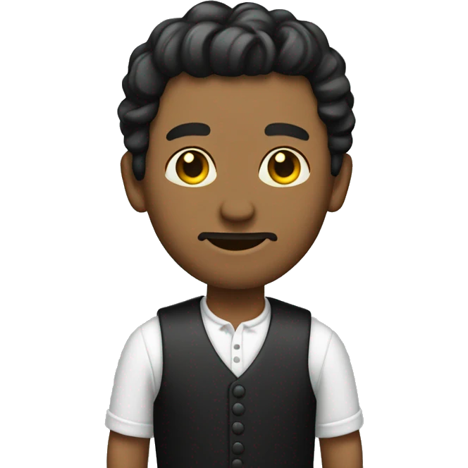 Hombre con vestido  emoji