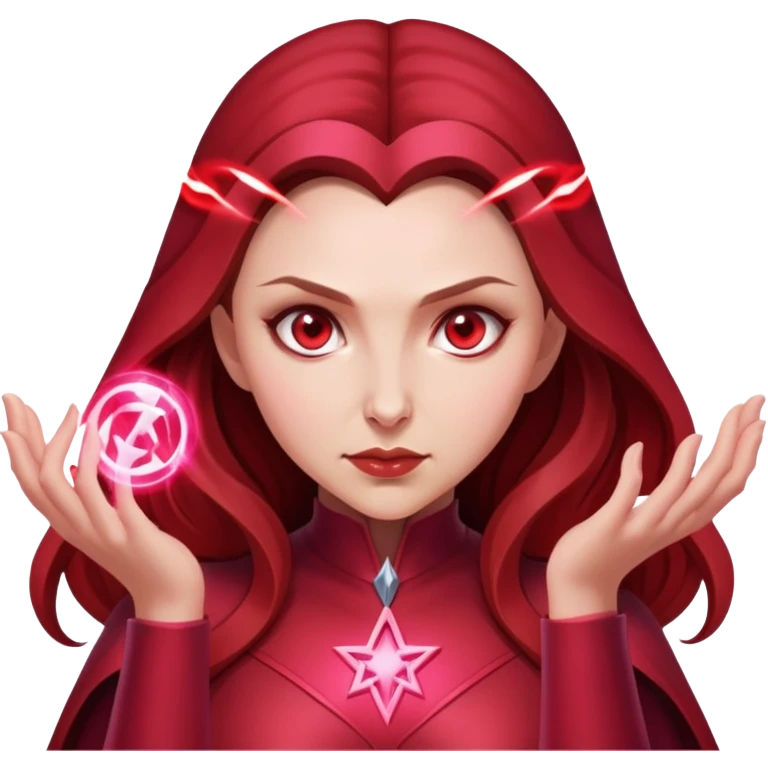 Scarlet witch using powerful magic  emoji