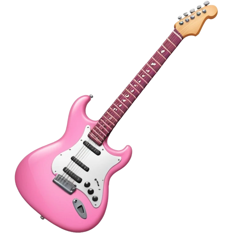  Guitar electric pink  emoji