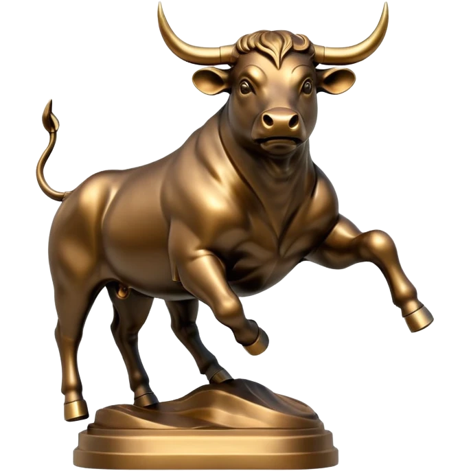 bull market rising emoji