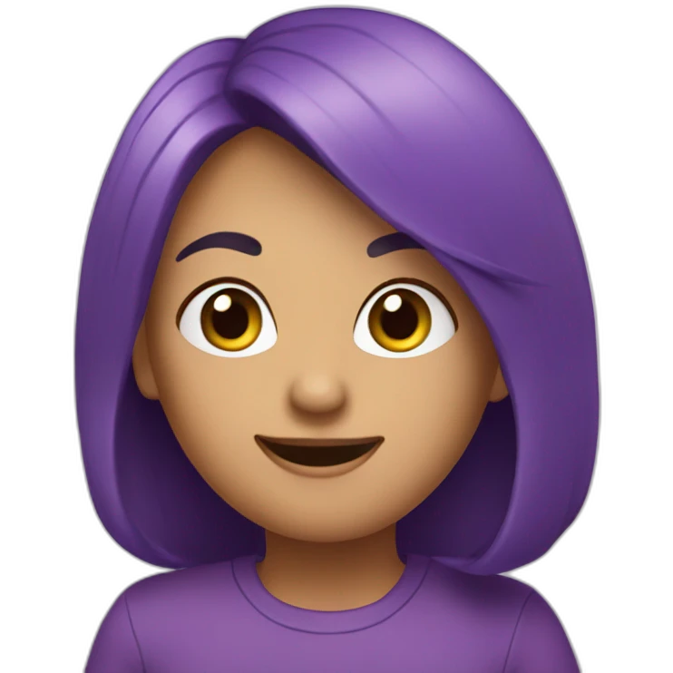 Chat-violet-qui-pete emoji