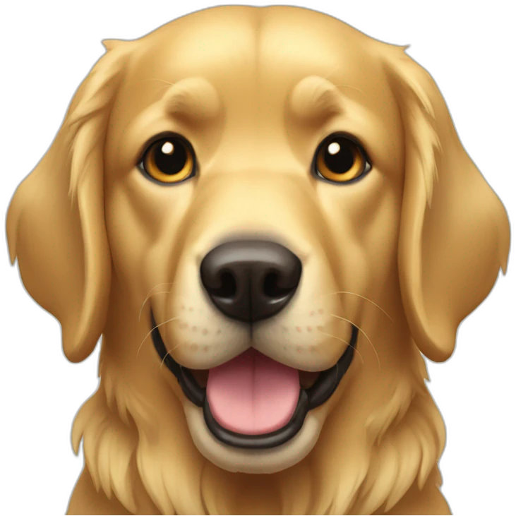golden retreiver emoji