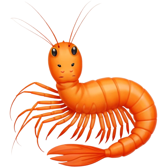 Cat shrimp emoji
