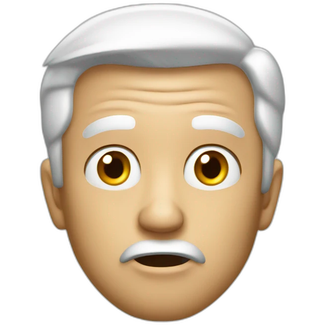 us president looking incredibly shocked emoji