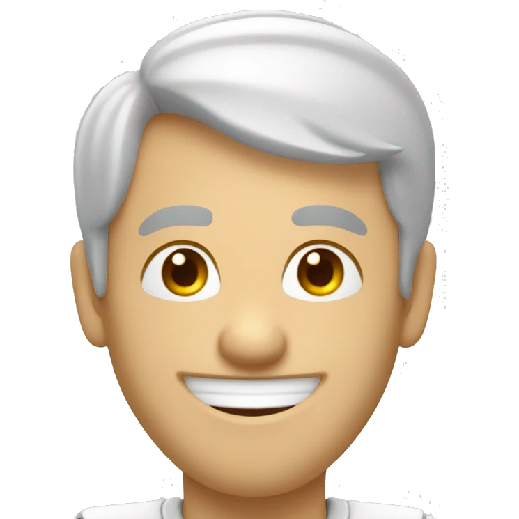 Smiling French man showing thumbs up  emoji