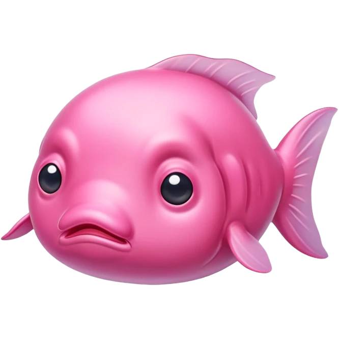 Blob fish emoji