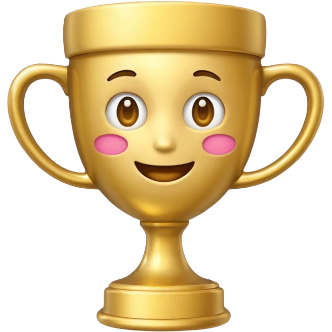 EMOJI AND WINNER CUP emoji