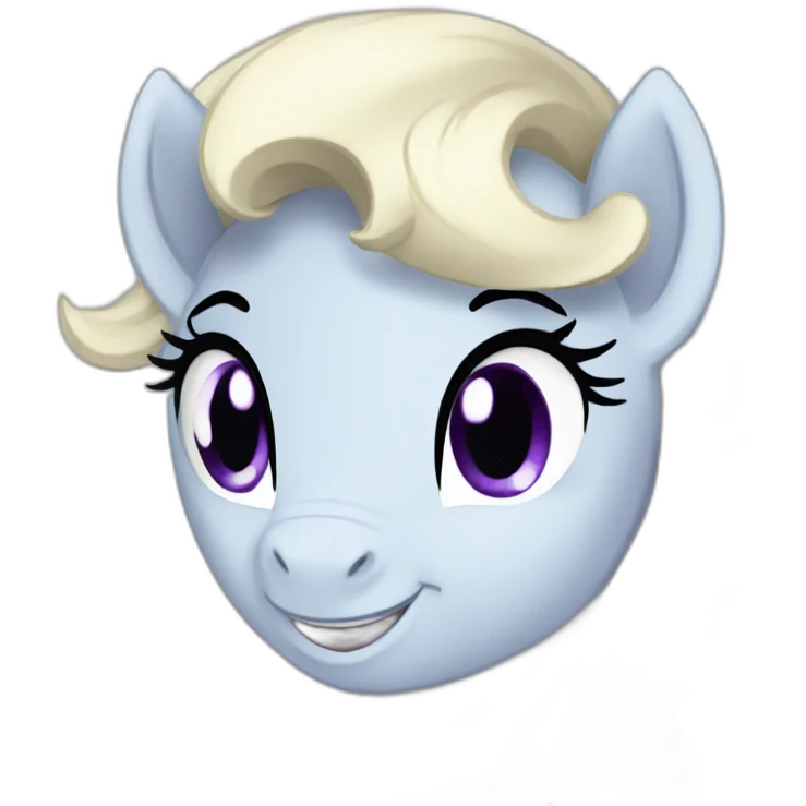 Rarity from my little pony emoji
