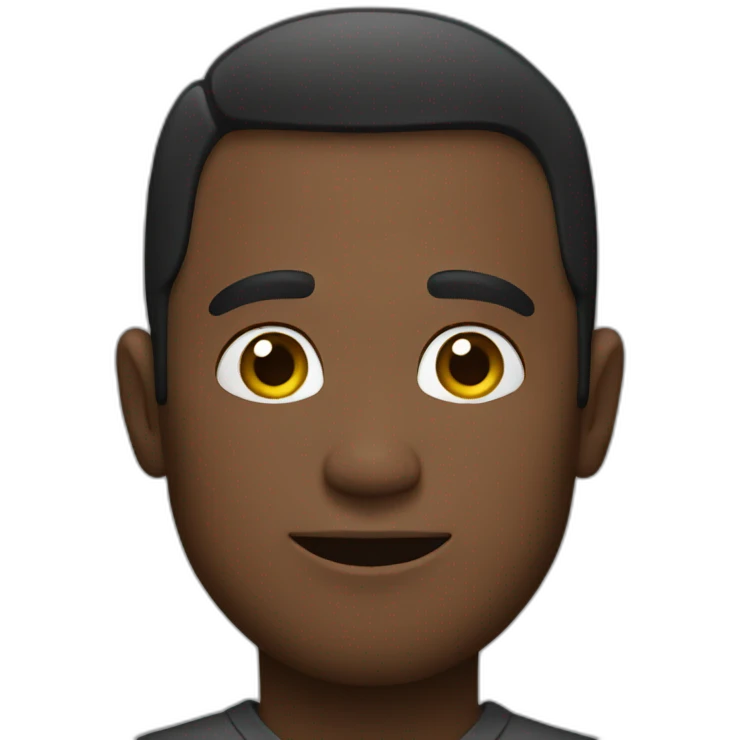 man ending racism emoji
