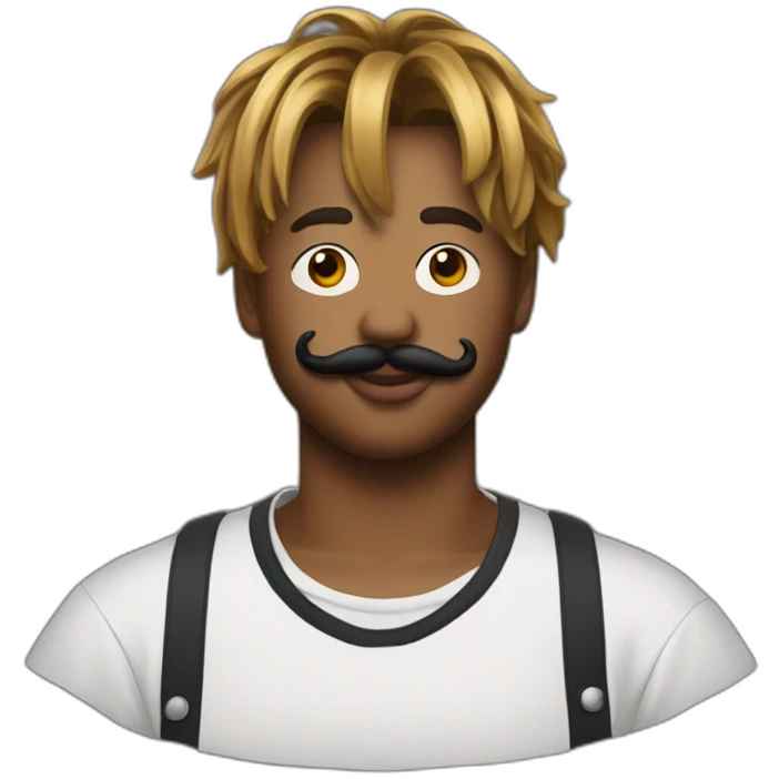 juice wrld bouc et moustache emoji
