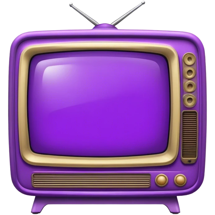 violet 📺 emoji