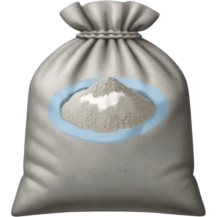 cement powder bag emoji