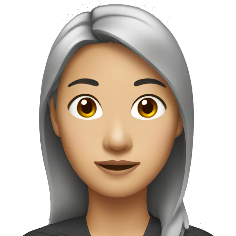 an asian women emoji