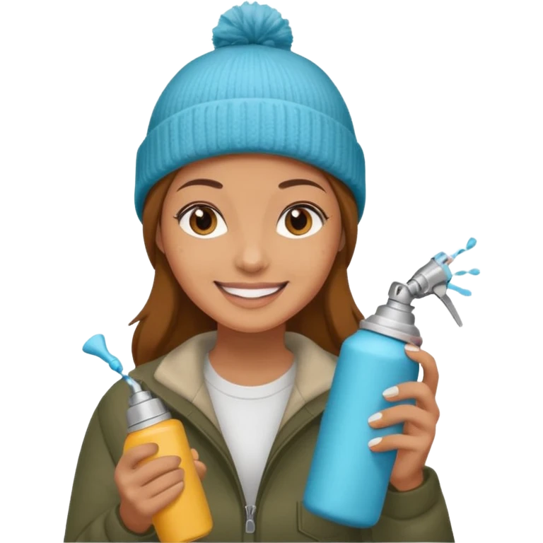 Street Grafitier woman emoji