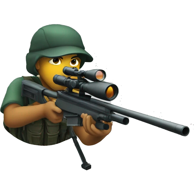 sniper aim emoji