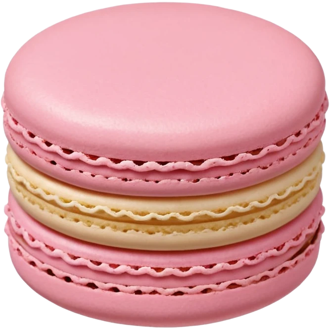 pale pink macaron emoji