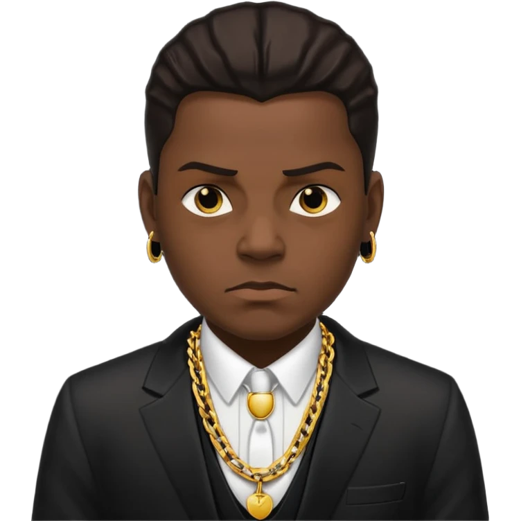 Gangster street king emoji