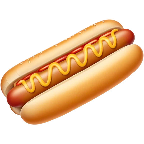 one hotdog emoji