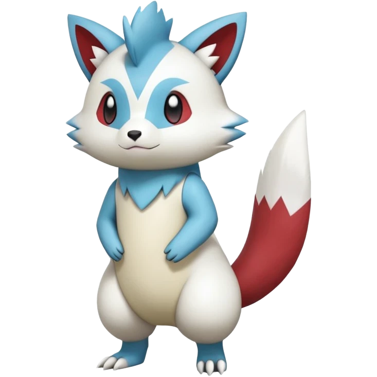 Dewott-Oshawott-Furret-Zangoose-Hybrid (full body) emoji